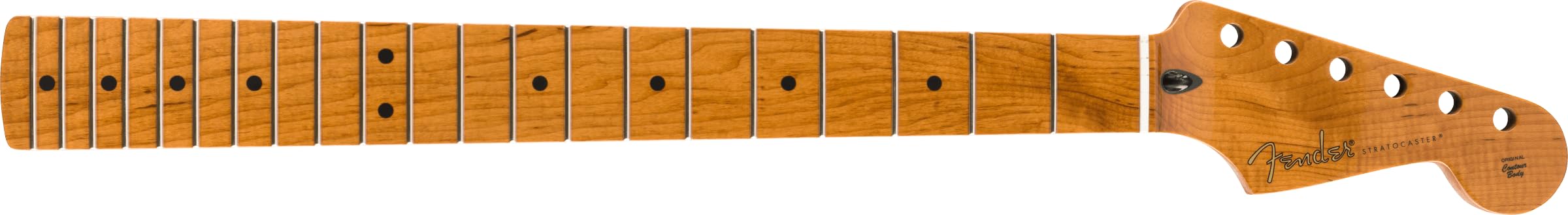 樂天商城 - Fender フェンダー ギター用リプレイスメントネック Roasted Maple Stratocaster Neck 21 Narrow Tall Frets 9.5 Maple C Shape