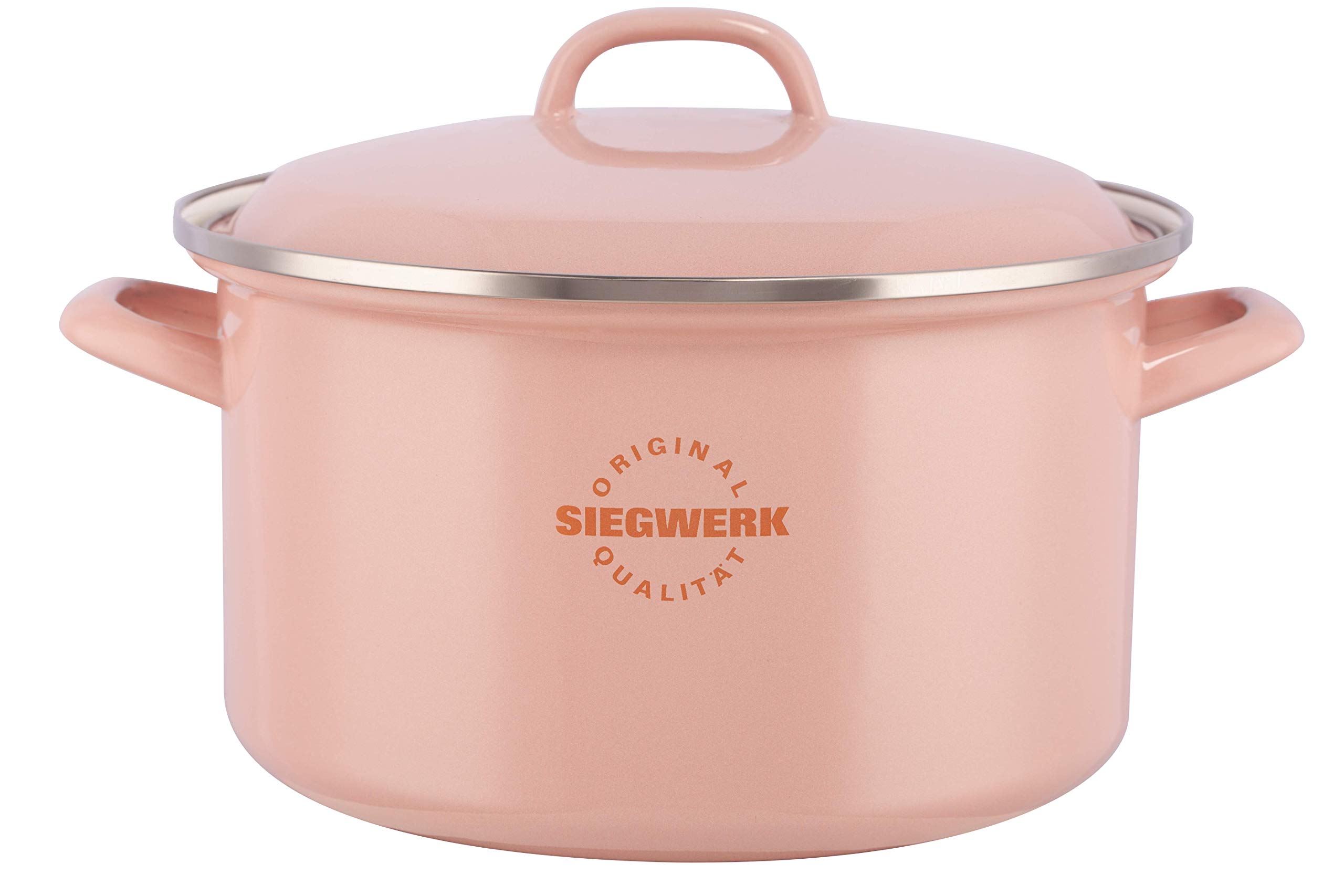 ゼグウィー(Siegweak) 両手鍋 ピンク 8.4L ホーローキャセロール CLASSIC LINE CLCASS2616025