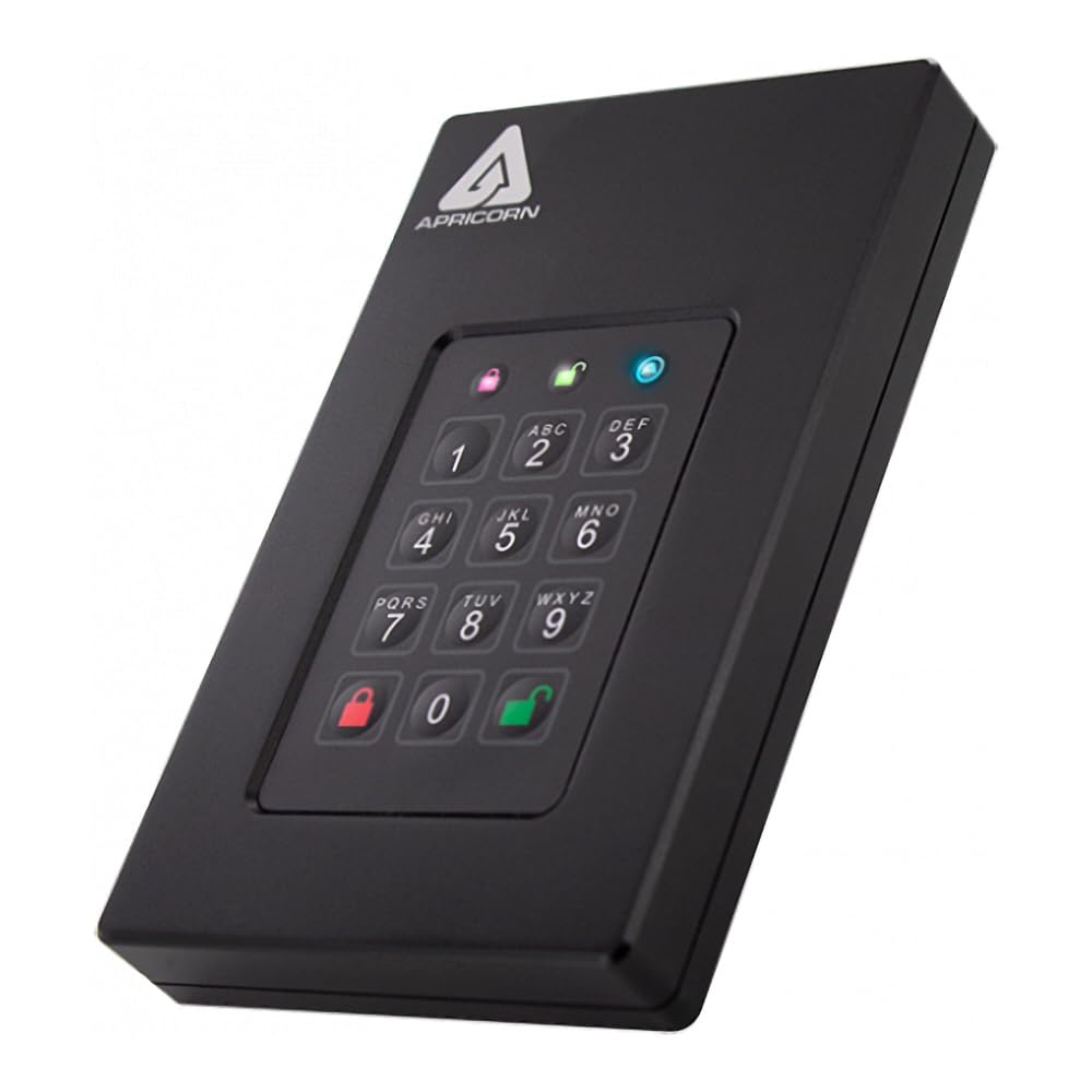 RICOH - Apricorn Aegis Fortress L3 - USB 3.0 AFL3-1TB ポータブルHDD 1TB HD2467