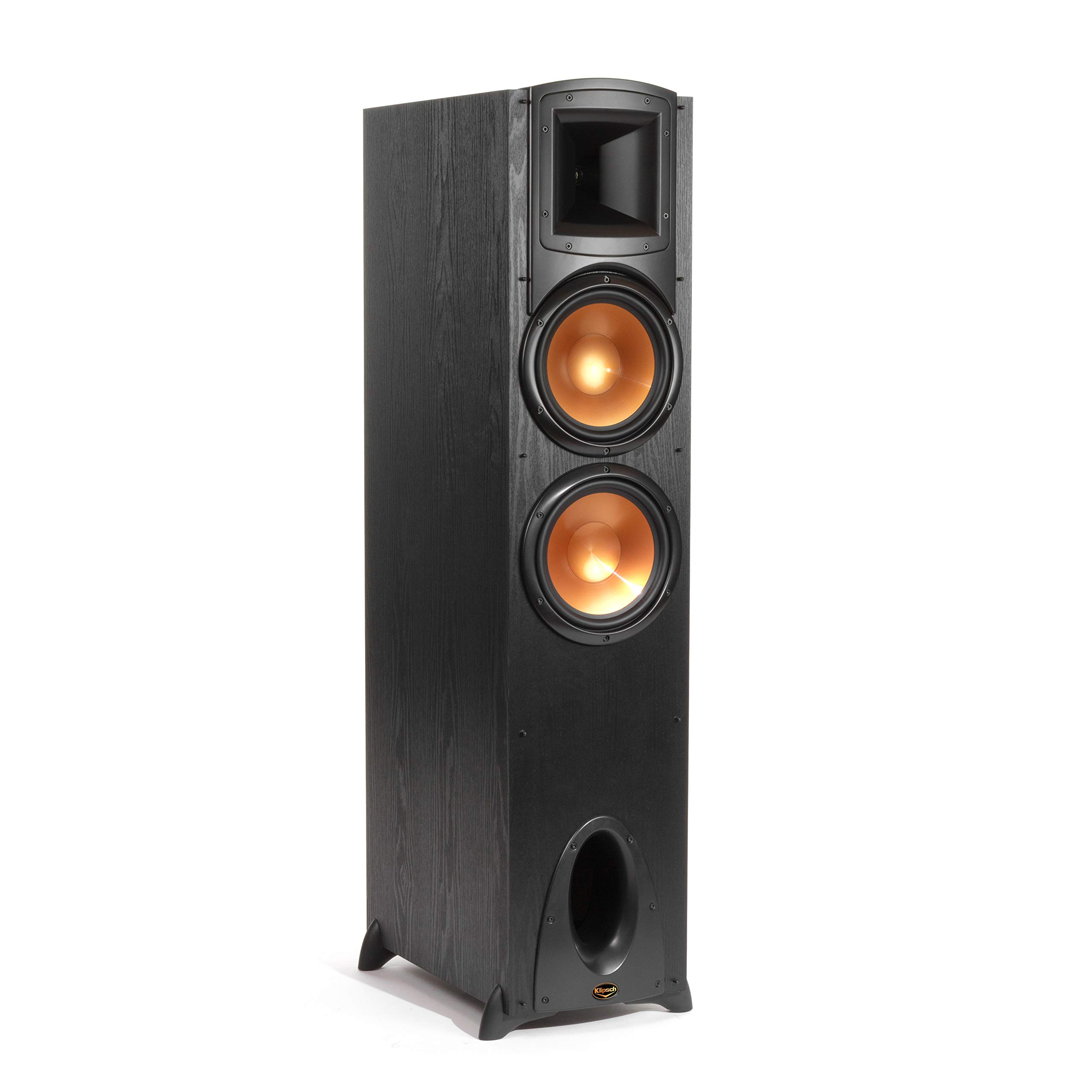 Klipsch Synergy ブラックラベル F-300 フロアスタンディングスピーカー 独自のホーンテクノロジー デュアル8インチ高出力ウーファー 部屋の詰め物音 ブラック(2.0)
