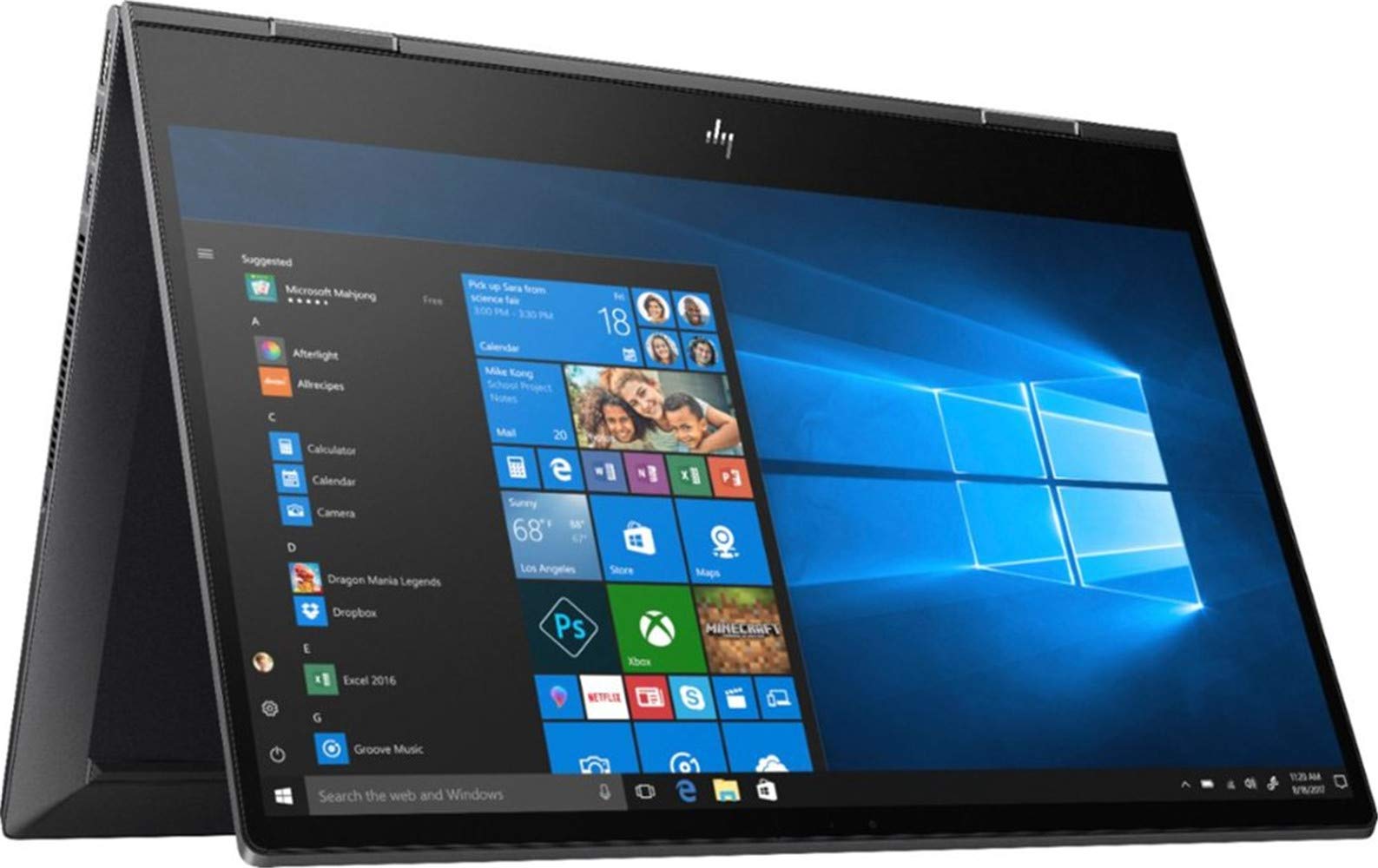2019 HP Envy x360 15.6 FHD Touchscreen 2-in-1 Laptop Computer AMD Ryzen 5 3500U Quad-Core Up to 3.7GHz 12GB DDR4 RAM 256GB SSD 802.11ac WiFi Bluetooth 4.2 USB 3.1 HDMI Windows 10 Home