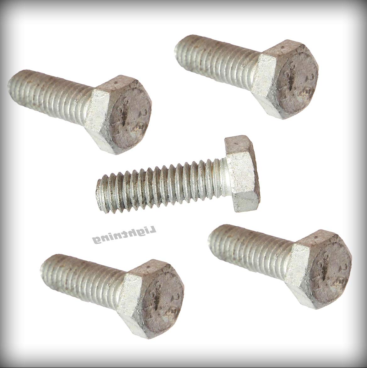 Pr-Merchant 1/2-13 x 8インチ 六角マシンボルトキット 溶融亜鉛メッキキャップマシンスクリューキット..