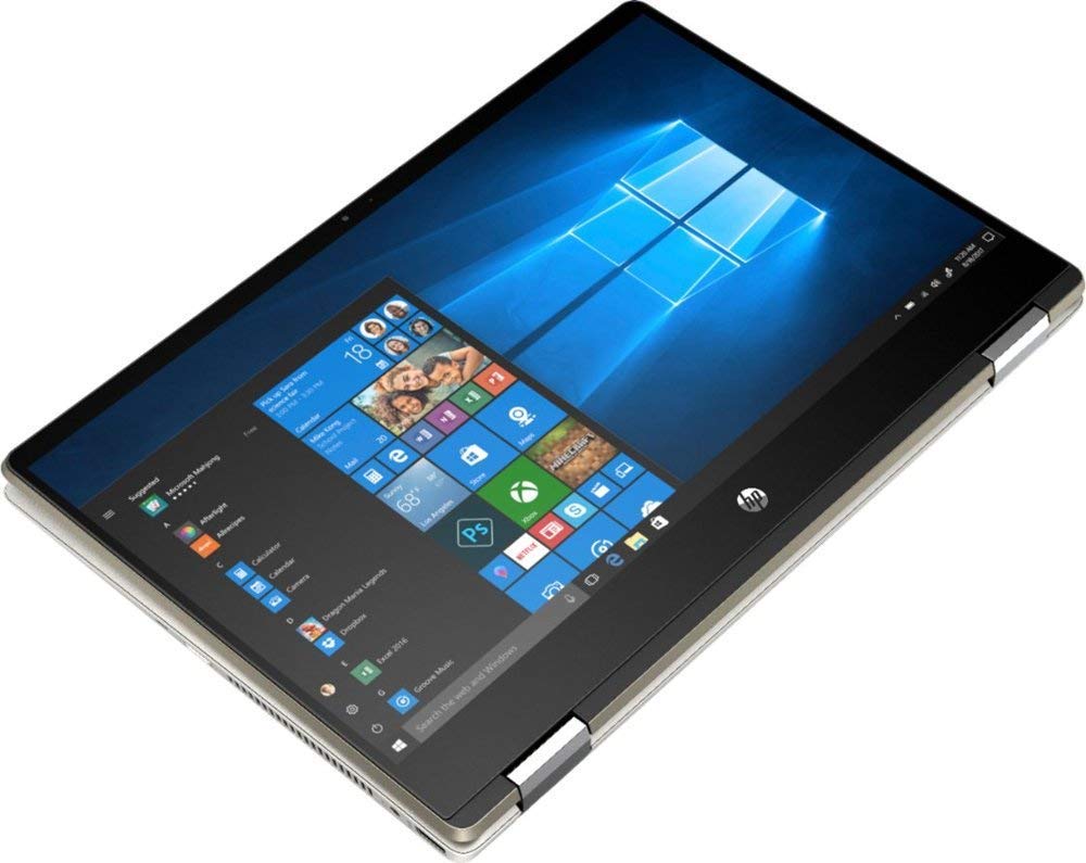 HP Pavilion x360 14 Full HD IPS Touchscreen 2 in 1 Laptop Intel 4-Core i5-8265U (i5-8250U) 8GB RAM 256GB PCIe SSD 802.11ac Bluetooth 4.2 Backlit Keyboard Fingerprint Reader USB-C HDMI Win 10
