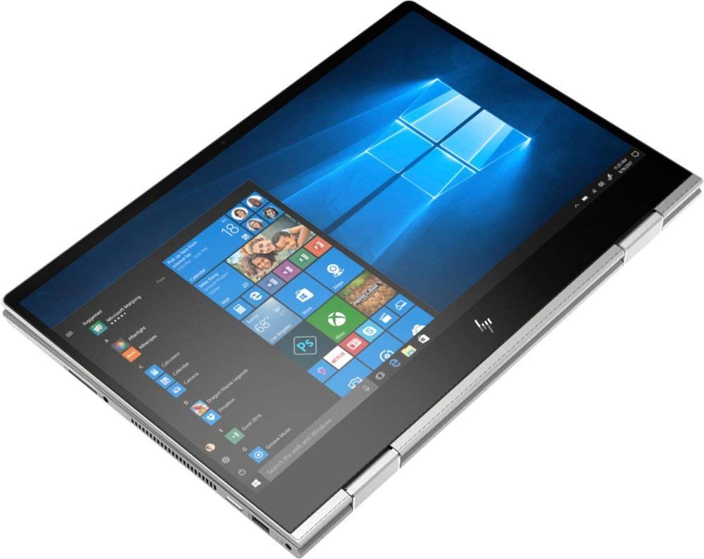 HP Envy x360 Premium 2019 15.6 inch FHD IPS Touchscreen 2 in 1 Laptop Intel 4-Core i5-8265U(i5-8250U) 8GB DDR4 512GB PCIe SSD HDMI USB-C WiFi BT 5.0 Backlit Keyboard Fingerprint Reader Win 10