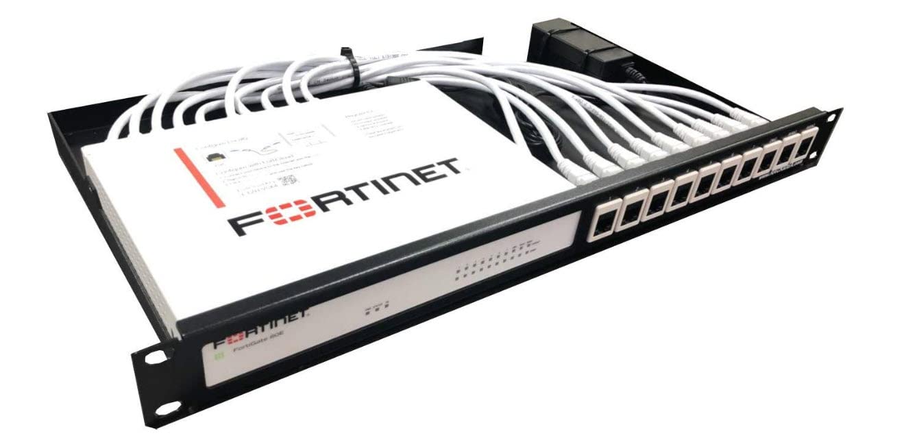 RACKIDEA | RI-FG60A | Rack Mount Kit for FortiGate 60D / 60E /60F