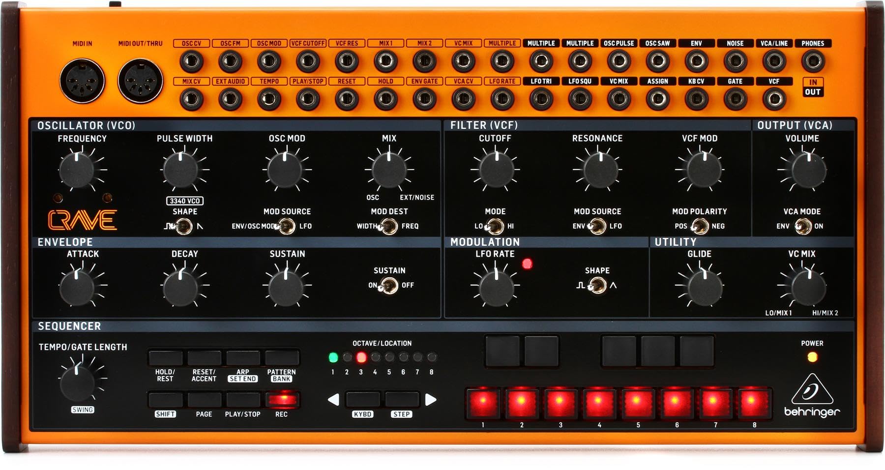 Behringer Synthesizer (CRAVE)