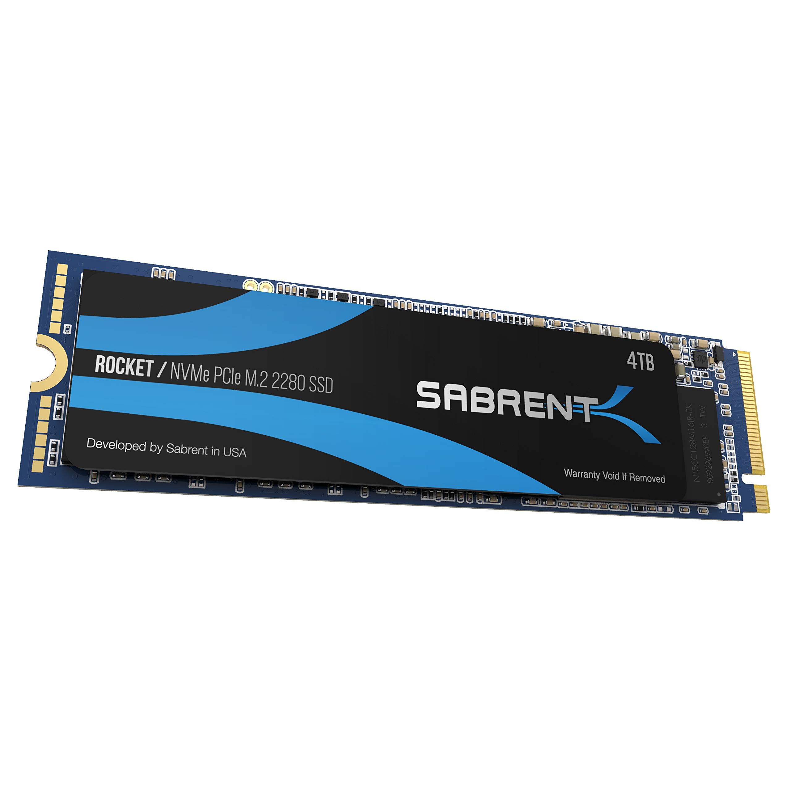 SABRENT SSD 4TB、M.2 SSD 4TB、NVMe 4TB PCIe M.2 2280、内蔵SSD速度最大3450MB (SB-ROCKET-4TB)