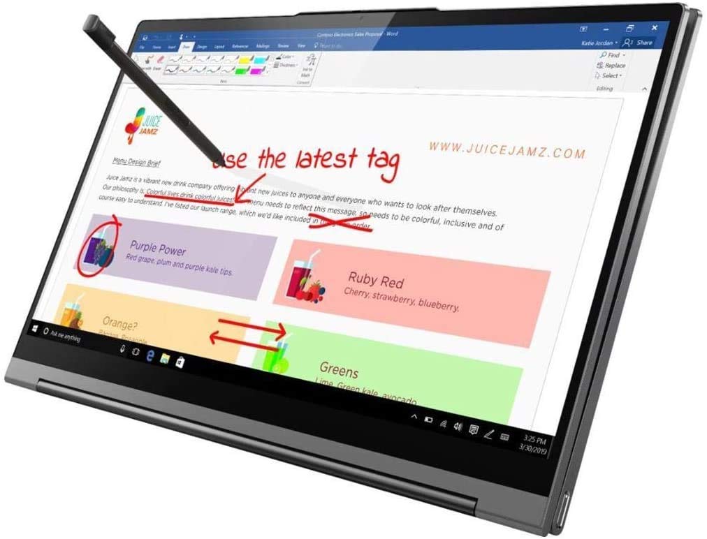 Lenovo Yoga C940-14 FHD Touch - 第10世代 i7-1065G7-12GB - 512GB SSD - グレー