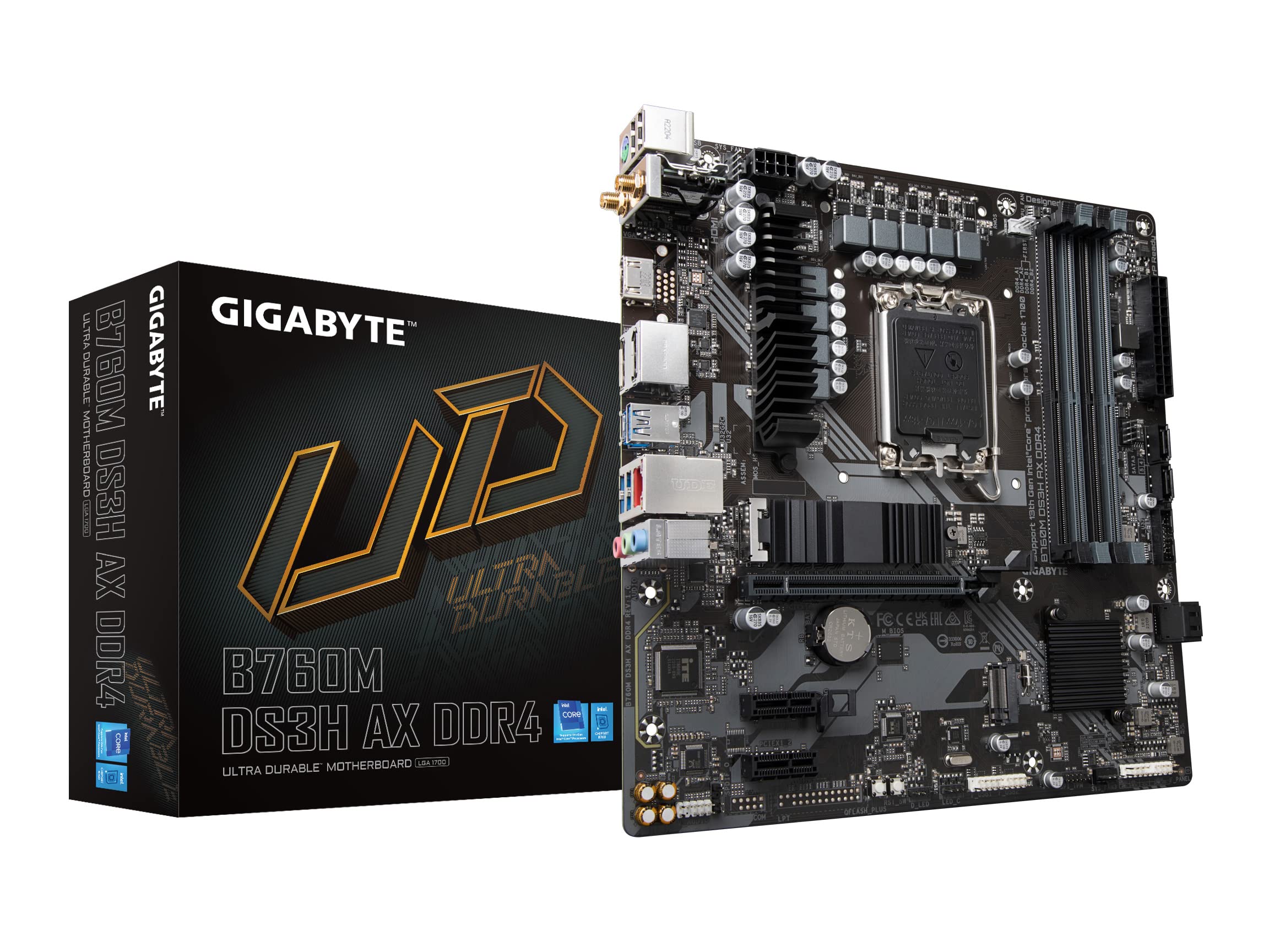 樂天商城 - GIGABYTE マザーボード B760M DS3H AX DDR4 MB5966