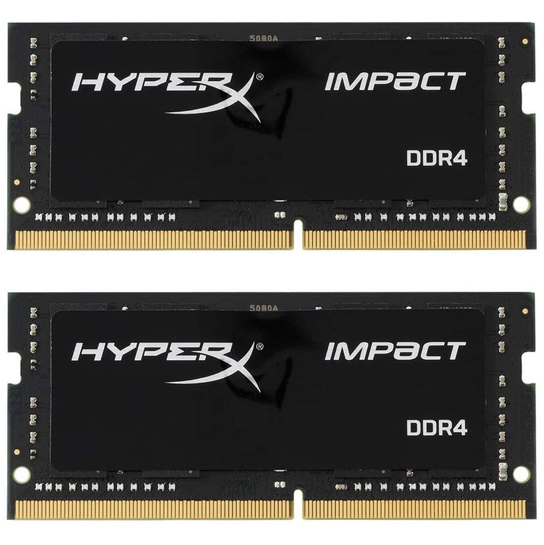樂天商城 - キングストン Kingston ノートPC用メモリ DDR4 2933MHz 32GBx2枚 HyperX Impact CL17 1.2V Unbuffered SODIMM HX429S17IBK2/64