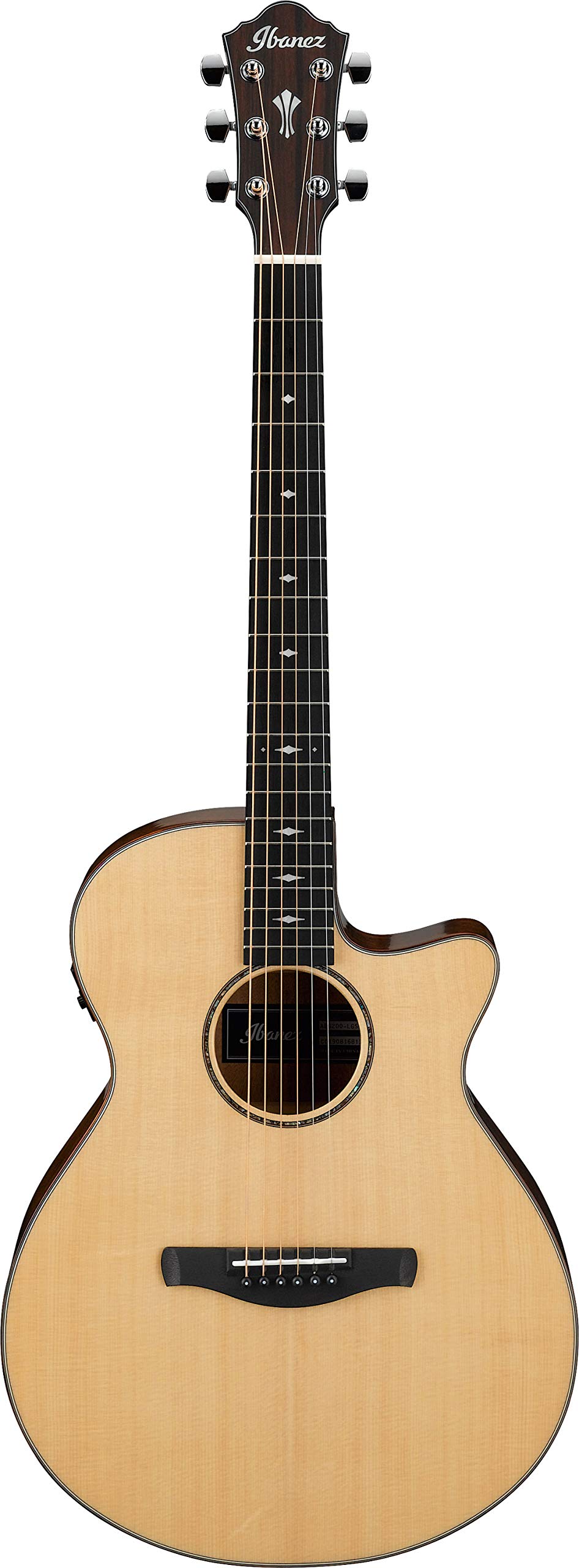 Ibanez アイバニーズ エレクトリック アコースティックギター Natural Low Gloss AEG200-LGS