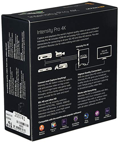 Blackmagic Design キャプチャーカード Intensity Pro 4K 003062