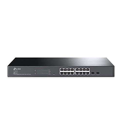 TP-Link JetStream 16ポート ギガビットスマートスイッチ （2 SFPスロット搭載）TL-SG2218(UN)