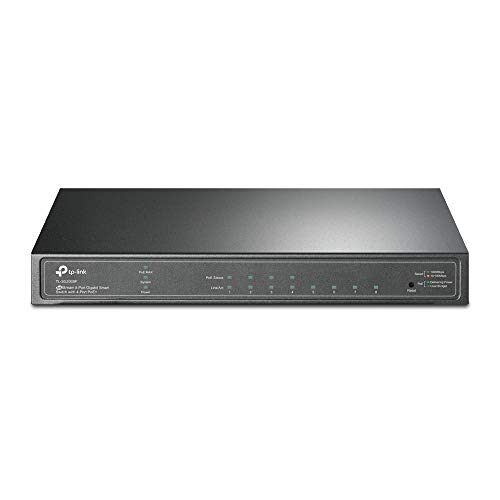 TP-Link スイッチングハブ 8ポート PoE+(PoE＋対応4ポート、4ポート合計62Wまで) Omada対応 TL-SG2008P