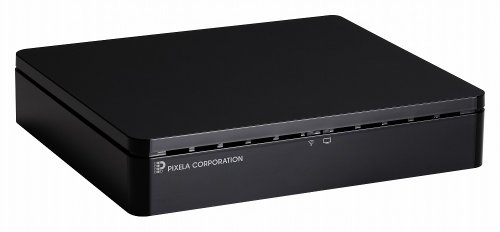 ピクセラ 地上/BS/110度CSデジタル対応 ワイヤレス テレビチューナー ブラック PIX-BR321