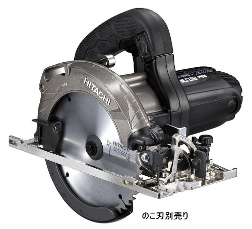 HiKOKI(ハイコーキ) 深切り丸のこ のこ刃径165mm AC100V 1050W 切込み深さ調整機構 LEDライト付 ブラック のこ刃別売り 本体のみ C6MBYA2(NB)