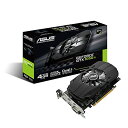 ASUS NVIDIA GeForce GTX1050TI搭載ビデオカード オーバークロック メモリ4GB PH-GTX1050TI-4G