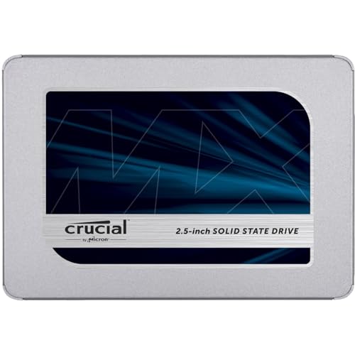 Crucial 3D NAND SATA 2.5 Inch Internal SSD, up to 560MB/s - CT4000MX500SSD1