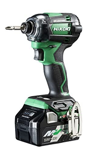 HiKOKI(ハイコーキ) 18V 充電式 インパクトドライバー 最大締付トルク180N・m アグレッシブグリーン マ..