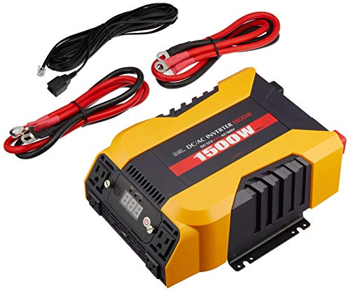 BAL ( 大橋産業 ) DC/ACインバーター 矩形波 DC12V車専用 定格出力:1500W 2807