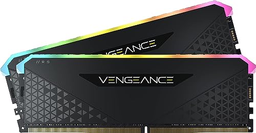 CORSAIR DDR4-16GB 3200MHz CL16 デスクトップPC用メモリ VENGEANCE RGB RS 16GB [8GB×2枚] CMG16GX4M2E3200C16