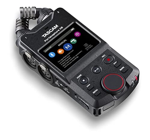 TASCAM(タスカム) Portacapture X6 32bitフロート 96kHz(ハイレゾ) 6トラックポー...