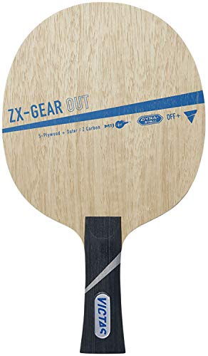 ヴィクタス(VICTAS) 卓球 ラケット ZX-GEAR OUT シェークハンド 攻撃用 特殊素材入り フレア 028904