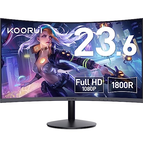 楽天市場】KOORUI 24インチ 曲面モニター 24N5Cの通販