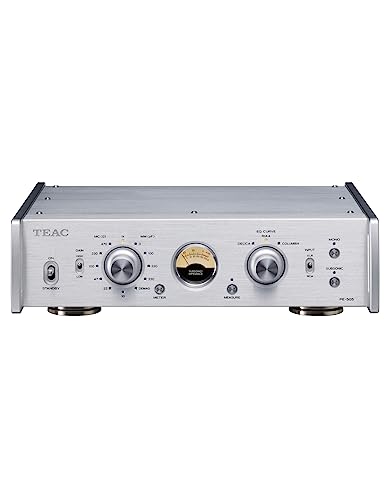 TEAC(ティアック) PE-505-S デュアルモノーラル フォノイコライザーアンプ シルバー