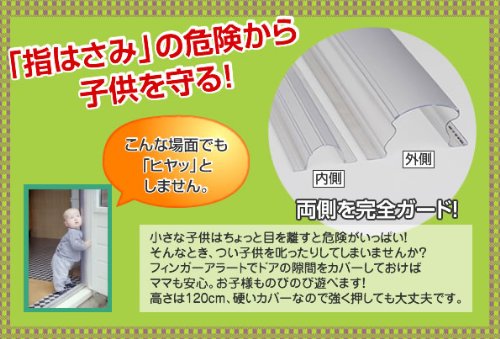 ビリーブ Finger Alert フィンガーアラート 内側・外側カバーセット 1200mm 透明