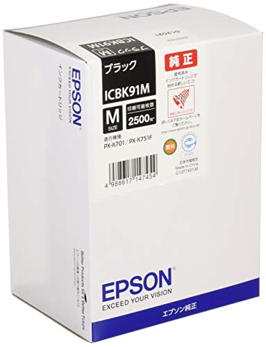 ץ EPSON 󥯥ȥå ICBK91M ֥å M