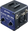 AZDEN MC-1PH(ltd) ファンタム電源供給機能付きマイクアダプター(アツデン70周年記念限定カラー)