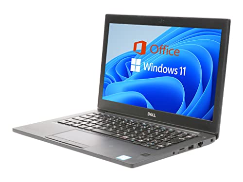 【Win11搭載】DELL Latitude 7290 ■MS Office H&B 2019 / Core i5-8350U@1.7GHz/ 8GB/ SSD256GB/12.5インチ/Webカメラ内蔵/ HDMI (整備済み品)