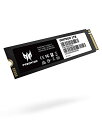 Acer Predator GM7000 1TB NVMe PCIe Gen4 x 4 内蔵 SSD M.2 Type 2280 3D NAND 最大読込: 7,400MB/s PS5確認済み BL.9BWWR.105(2)