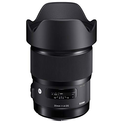 SIGMA 単焦点広角レンズ 20mm F1.4 DG HSM SONY-Eマウント用 ミラーレス(フルサイズ)専用