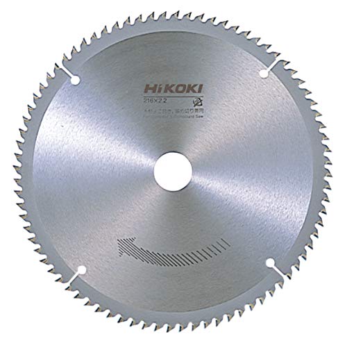 HiKOKI(ハイコーキ) チップソー(よこ挽,留切兼用) 216mm×25.4 80枚刃 0031-4258