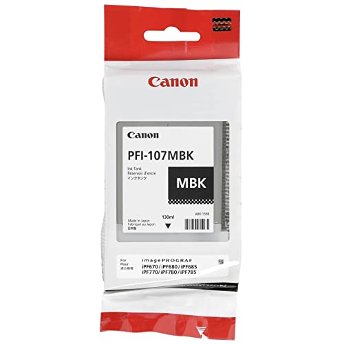 Canon 6704B001AA PFI オリジナルインクタンク マットブラック