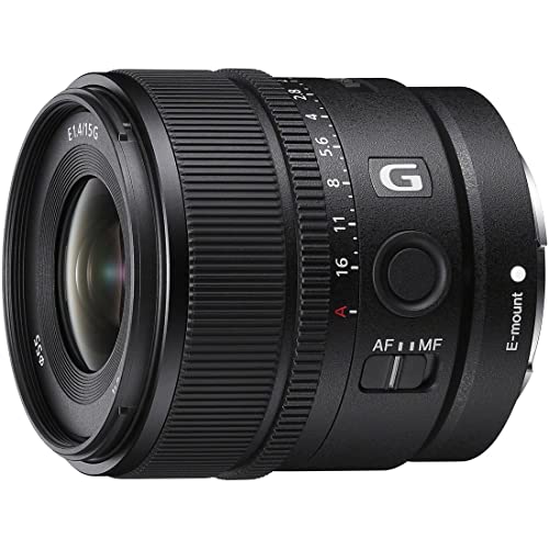 ソニー 広角単焦点レンズ APS-C E 15mm F1.4 G Gレンズ デジタル一眼カメラα[Eマウント]用 純正レンズ SEL15F14G