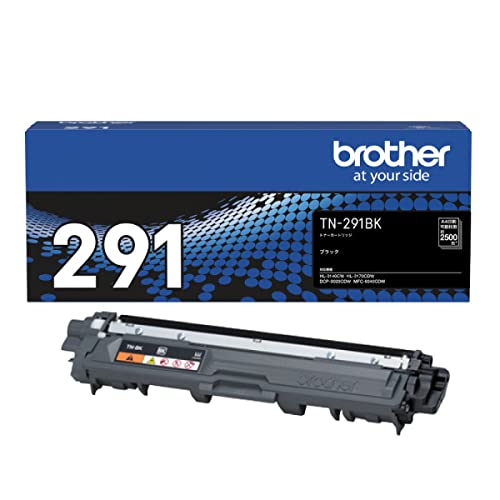 ブラザー工業 【brother純正】トナーカートリッジブラック TN-291BK 対応型番:HL-3170CDW、HL-3140CW、DCP-9020CDW、MFC-9340CDW 他