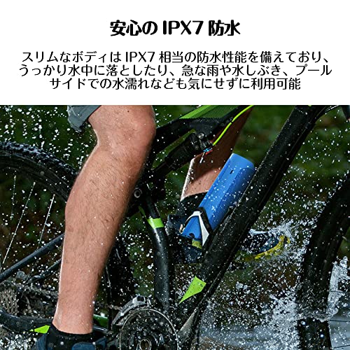 Creative MUVO Go グリーン IPX7 最大約18時間再生 最大20W RMS ピーク出力40W Bluetooth スピーカー SP-MVGO-GR