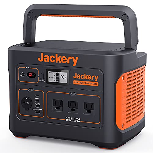 Jackery ݡ֥Ÿ 1000 ݡ֥Хåƥ꡼  278400mAh/1002Wh  ȥɥ ХååŸ  к PSEǧں  MPPT AC(1000W ִֺ 2000W)/DC/USB ͤĤνˡ   ɺŸ 㥯 100