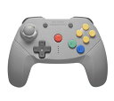 RETRO FIGHTERS/BRAWLER 64 Switch Online/PC専用 Bluetooth N64コントローラ (グレー)