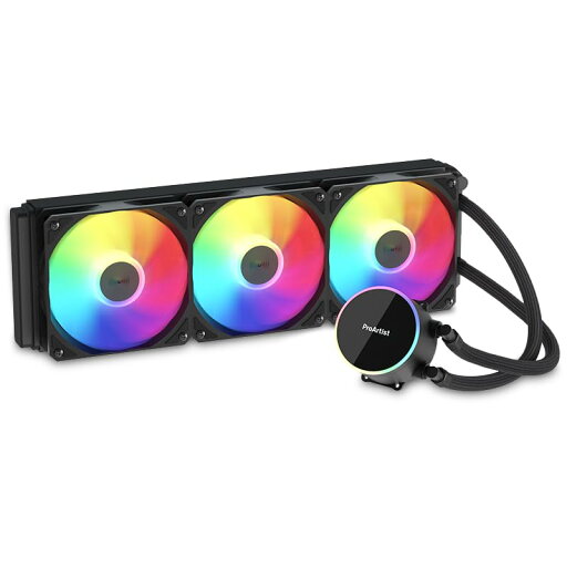 ProArtist 360mmラジエーター 取り付けシンプルなオールインワン水冷CPUクーラー「ECONOMIC AIO5 SE」オールブラック ProArtist 360mmラジエーター 取り付けシンプルなオールインワン水冷CPUクーラー「ECONOMIC AIO5 SE」オールブラック