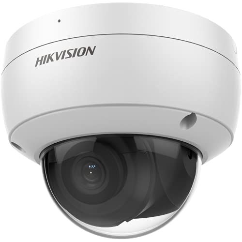 HIKVISION ドーム型IP防犯カメラ 243万画素 レンズサイズ2.8mm マイク内蔵 DS-2CD2123G2-IU 2.8mm 