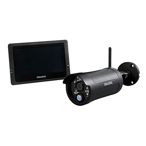ワイヤレスフルHDカメラ&7inchモニターセット WSS7M2C DXアンテナ ブラック