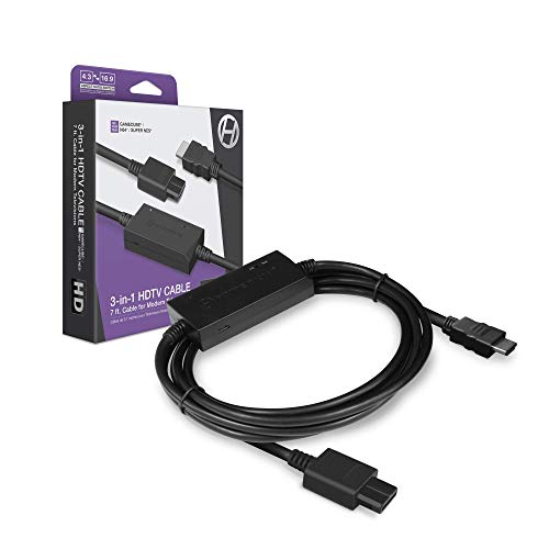 Hyperkin ゲームキューブ/ニンテンドー64/スーパーファミコン専用 HDMIコンバータアダプタケーブル HD Cable for GC/N64/SFC SRPJ2178