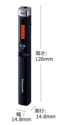 パナソニック ICレコーダー (ブラック) RR-XP009-K