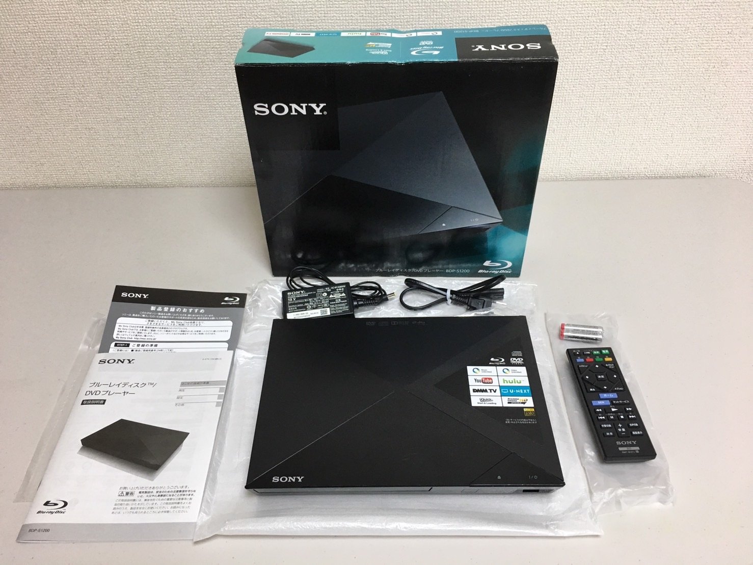 ソニー ブルーレイプレーヤーSONY BDP-S1200