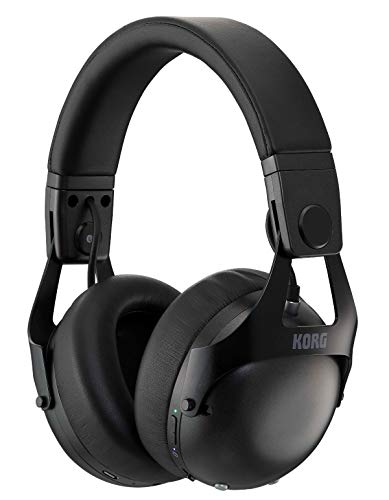 KORG ノイズキャンセリング DJヘッドホン NC-Q1 BK ブラック ワイヤレス Bluetooth Googleアシスタント Siri 36時間連続使用