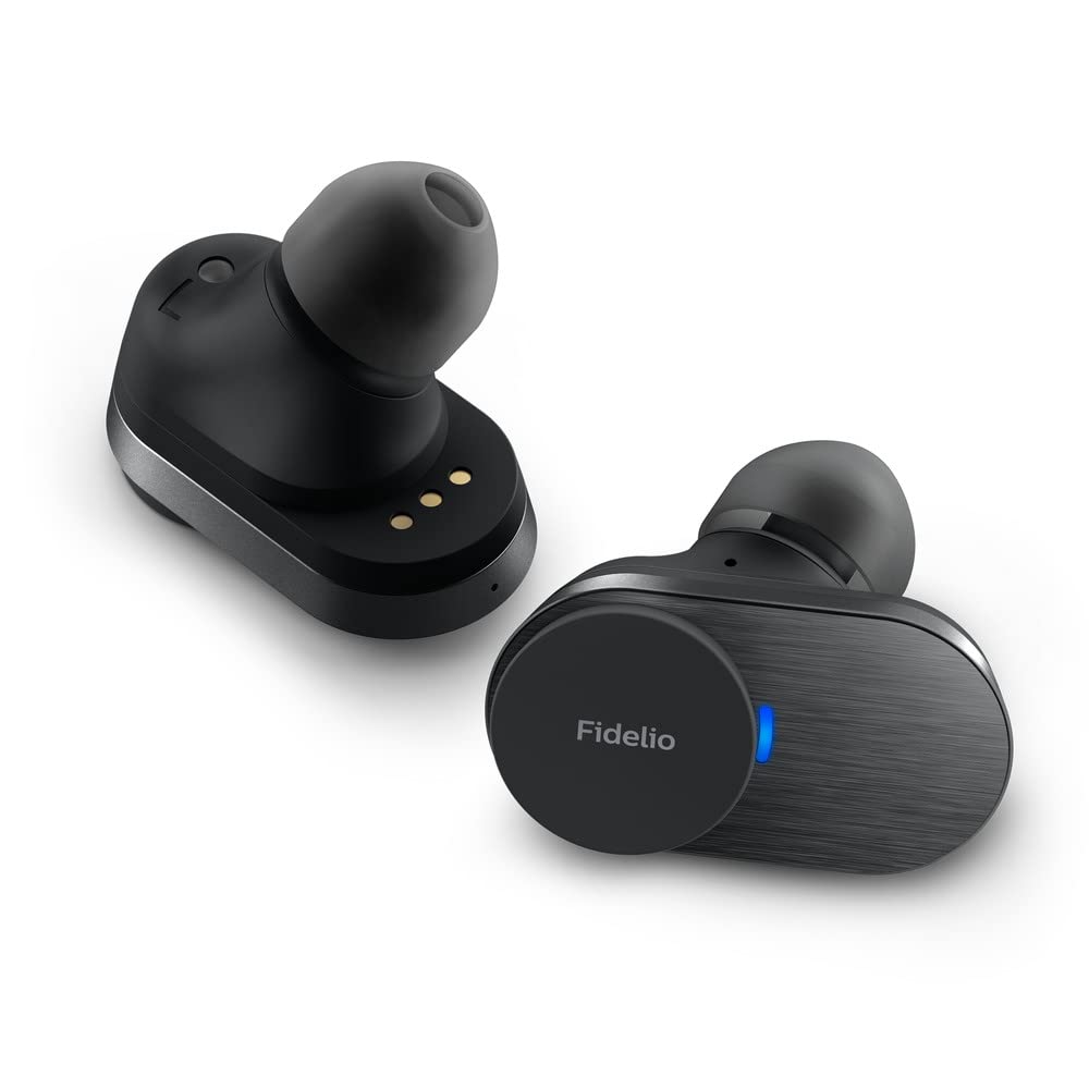 フィリップス　イヤホン PHILIPS(フィリップス) Fidelio T1 Bluetooth ワイヤレスイヤホン アクティブノイズキャンセリング搭載 デュアルドライバ LDAC対応 IPX4防水 (ブラック)